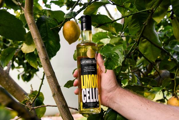Limoncello from Lavender Hill craft distillery in Riverhead Auckland